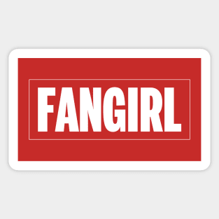 Comic Fangirl Sticker